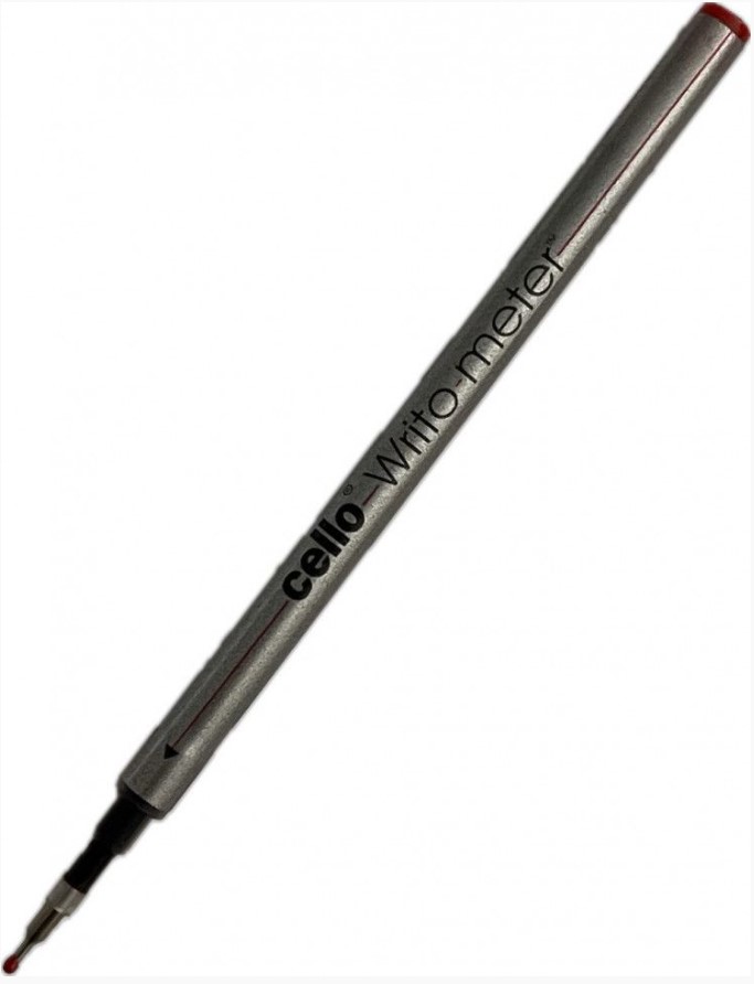 Стержень WRITO METER СИНИЙ/ЧЕРНЫЙ/КРАСНЫЙ, пиш.резерв, 10 км, (1 уп), CL-8048