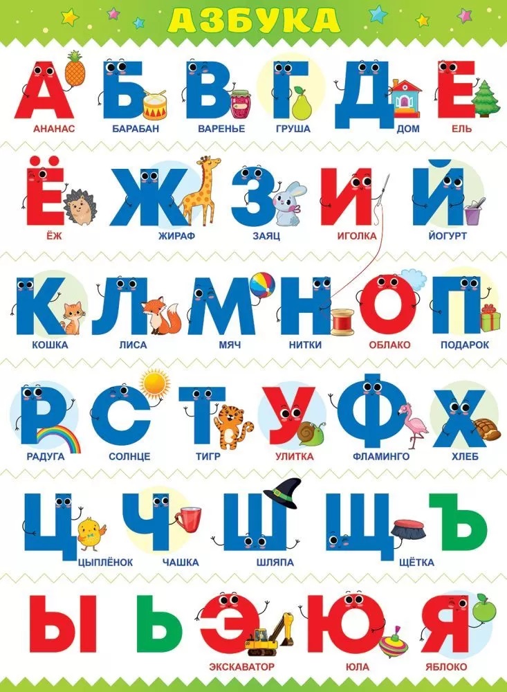 Плакат 'Азбука', 84.775