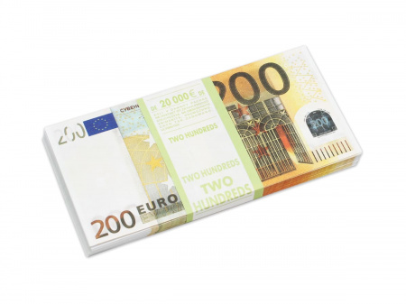 Шуточные деньги 200 евро, 9-50-0011