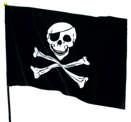Флаг пираты 40х60
