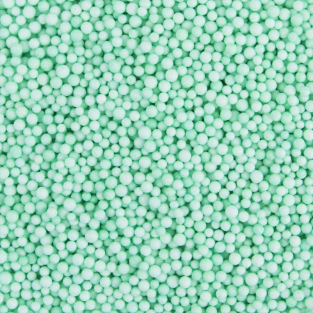 Шарики пенопласт Зеленый 2-4 мм., 10 гр, 521344